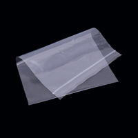 Suministro de fábrica, cremallera esmerilada, embalaje de ropa, bolsa de plástico transparente con cierre para camisetas, camisas, pendientes, gafas, collares