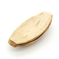 Barquette à sushi jetable écologique en feuilles de palmier et bambou