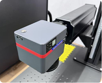 Machine de marquage laser CO2 à tête galvanique à économie d'énergie pour le marquage de motifs sur tissus et textiles