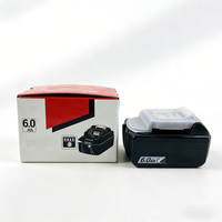 Batterie au lithium Maki grande capacité BL1860B 6.0Ah 18V pour perceuse sans balais, meuleuse, pulvérisateur, outils électriques portatifs de jardin et automobiles