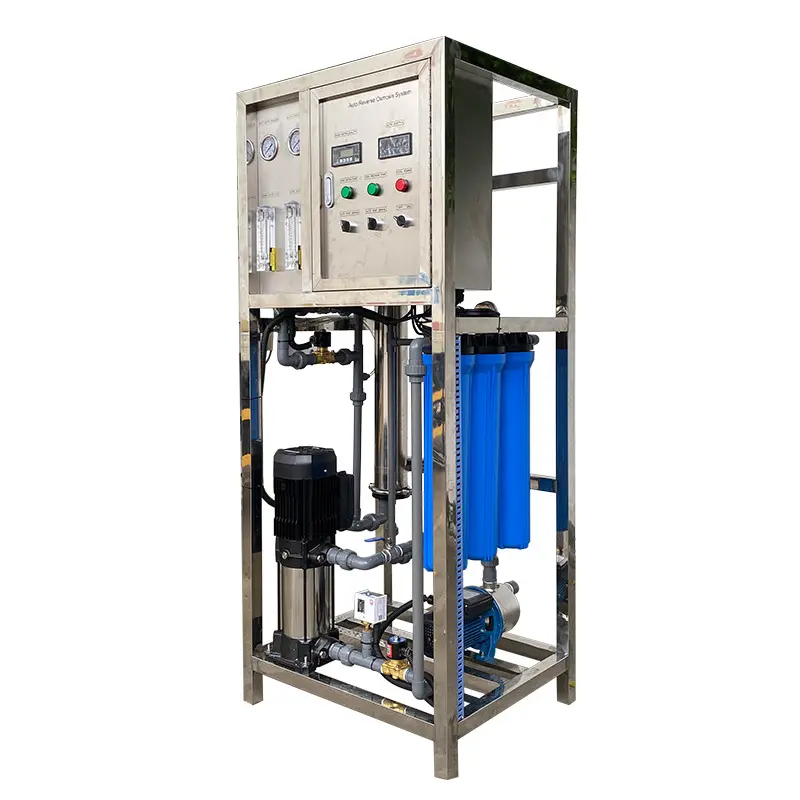 浄水器浄水システム500L時間商用逆浸透高品質水処理効率的な浄化