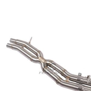 מערכת פליטה אחורית OEM Valvetronic לאאודי A8 D4 3.0T, צינורות פליטה מנירוסטה בעלי ביצועים גבוהים עם משתיק קול - Product Image 2