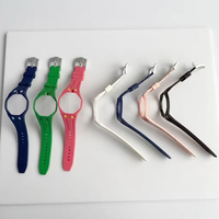 Bracelet de montre en silicone personnalisé populaire pour S Watch AP Royal Pop, bracelet de montre en caoutchouc silicone