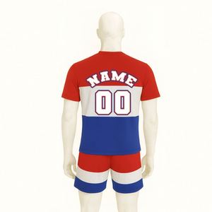 Kit d'entraînement de football thème Paraguay, maillot et short de football par sublimation, édition fan, uniforme - Prix usine - Product Image 4
