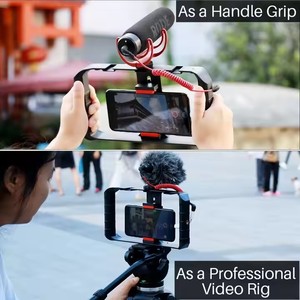 <span class=keywords><strong>U</strong></span>-<span class=keywords><strong>RIG</strong></span> Pro แท่นขุดเจาะวิดีโอสมาร์ทโฟนแบบมือถือ3ตัวยึดกันโคลงสำหรับ iPhone สำหรับอุปกรณ์เสริมกล้องฟิล์ม vlogging - Product Image 4