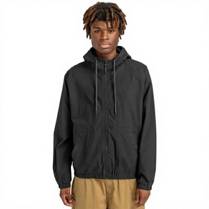 Chaqueta Casual de Invierno 2025 Personalizada con Capucha, de Secado Rápido, para Hombre, de Alta Calidad, Impermeable, de Lona, Cortavientos, Tallas Grandes, al por Mayor - Product Image 3