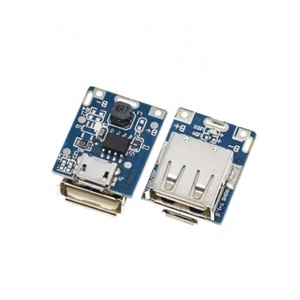 Module d'alimentation élévateur 5V avec protection de charge pour batteries Lithium LiPo, affichage LED et USB pour chargeur DIY, programme 134N3P - Product Image 1