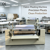 Machine à plisser les tissus informatisée multifonctionnelle à longue durée de vie et expérience industrielle