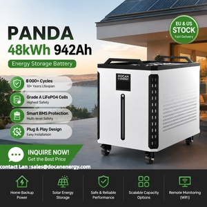 48kWh 942ah 1000ah <b>Battery</b> Pack 51.2V High Capacity With Fire Extinguisher Solar Energy Storage System Smart BMS - Product Image 1