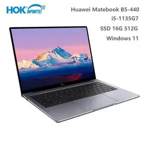 Portátil de alta calidad de 14 pulgadas, sistema Win 11, portátil de negocios, Intel Core I5 1135G7, compatible con desbloqueo de huellas dactilares