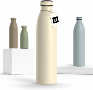Borraccia in Acciaio Inox da 25 Oz, Ideale per Escursionismo e Ciclismo, Doppia Parete, Bocca Larga con Cannuccia, Nuovo Design, Grande Capacità 2L - Product Image 5