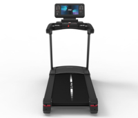 Desain terbaru motor AC MX treadmill mewah treadmill layar sentuh komersial dengan aplikasi FITSHOW pabrik treadmill terbaik
