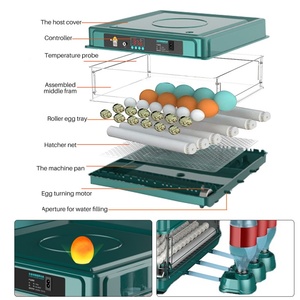 12-38 Trứng Lồng Ấp Trang Trại Thiết Bị Tự Động Trứng Lồng Ấp Trứng Lồng Ấp Cho Gia Cầm - Product Image 5