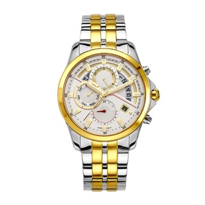 Nuevo Reloj de Pulsera Deportivo de Lujo para Hombre, Doble Zona Horaria, 42MM, Acero Inoxidable, Movimiento <span class=keywords><strong>Citizen</strong></span>, Cronógrafo, Diseño Moneda Antigua - Product Image 4