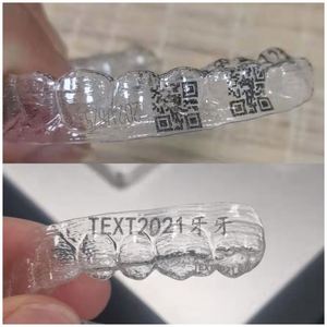 เครื่องแกะสลักและทำเครื่องหมายด้วยเลเซอร์ UV สำหรับเครื่องมือจัดฟันแบบใส ระบบระบายความร้อนด้วยน้ำ รองรับไฟล์ DXF/BMP/AI - Product Image 4