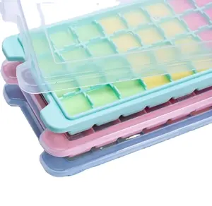 Fabrikanten Produceren Creative Ice Opbergdoos Met Deksel Voor Huishoudelijke Vierkante Ice-Making Box