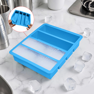 Hot bán Silicone <span class=keywords><strong>Ice</strong></span> Cube khay với dễ dàng phát hành <span class=keywords><strong>ice</strong></span> <span class=keywords><strong>cubes</strong></span> cho Whiskey bơ khuôn - Product Image 3