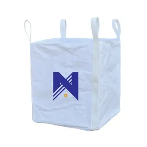 Yellow Pp Woven Fibc Bags Firewood Packaging Bulk Bag 1 Ton Big Bulk Firewood Bags For Garden From China Linyi Factory