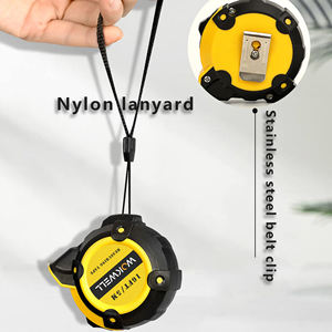 Direct Factory Supply Custom Logo Retractable 5m Tape Measure Metric System Rubber Coated High Quality <b>Tool</b> - Product Image 6