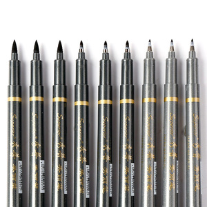 Pennarelli <span class=keywords><strong>calligrafia</strong></span> pennarelli artistici, <span class=keywords><strong>inchiostro</strong></span> nero <span class=keywords><strong>per</strong></span> principianti scrittura, schizzi, disegno, illustrazione dell'acquerello, Scrapbooking - Product Image 6