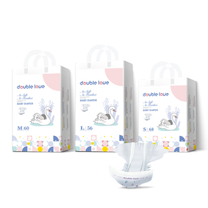 Couche pour bébé jetable avec protection contre les fuites, absorption rapide, sèche et confortable - Product Image 2