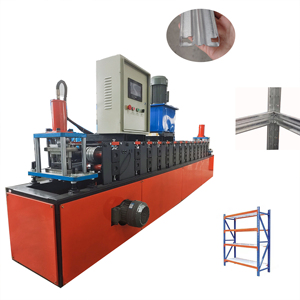 Automatic Upright Steel Forming Machine Column Steel Upright Rack <b>Storage</b> Rack Shelf Box Panel Roll Forming Machine - Product Image 1