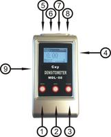 High Precision Test Instruments NDT Film Density Meter