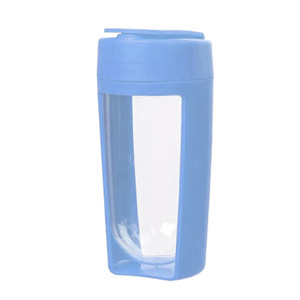 Garrafa de Proteína Sem BPA, Garrafa Portátil para Fitness, Garrafa Plástica Esportiva, Vendas Quentes, Garrafa de Água de 600ml, Cor Personalizada - Product Image 2