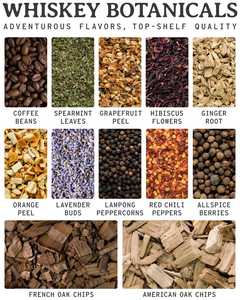 Coffret Cadeau Whisky, <span class=keywords><strong>Kit</strong></span> de Cocktails DIY <span class=keywords><strong>pour</strong></span> les Amateurs de Bourbon, Bouteille d'Infusion d'<span class=keywords><strong>Alcool</strong></span>, Carte en Bois Personnalisée - Product Image 4