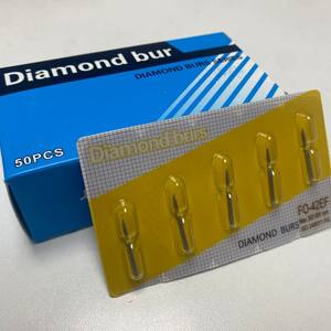 Brocas Dentales de Diamante en Forma de Aguja de Alta Velocidad ISO 248011 Fg Para Uso en Adultos - Product Image 1