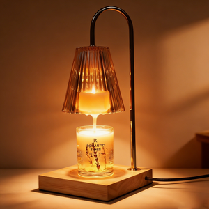 Retro <strong>Lantern</strong> Wax <strong>Candle</strong> Melting Warmer Light Glass Aromatherapy Burner Fragrance Electric <strong>Candle</strong> Warmer Lamp Heater Bedroom - Product Image 3