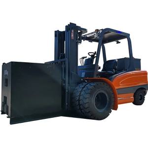 Электрический вилочный погрузчик HZHI CPD для тяжелых условий эксплуатации, 2/3/5 тонн, с литий-ионной батареей, двухступенчатой мачтой, боковым смещением вил, для использования внутри/вне помещений, на любой местности - Product Image 1