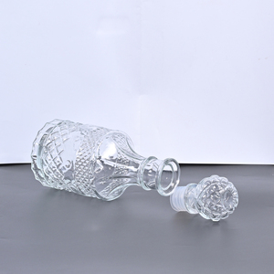 Custom 50ml 100ml 250ml Extra White Flint Engraving <strong>Small</strong> Spirit Whisky Wine <strong>Bottle</strong> Decanter - Product Image 5