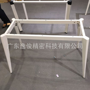 โครงโต๊ะเหล็กคาร์บอนสีขาว 1200x600x725 มม. แข็งแรงทนทาน สำหรับโต๊ะประชุมสำนักงาน ใช้งานเชิงพาณิชย์ - Product Image 2