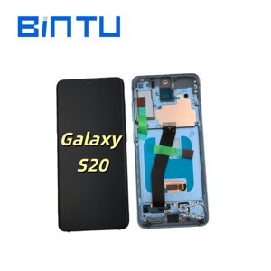 Écran tactile <span class=keywords><strong>OLED</strong></span> d'usine Bintu pour téléphone portable S20 S21, écran tactile d'origine avec lecteur d'empreintes digitales, garantie de 6 mois, prix de gros en vrac - Product Image 4