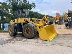 Komatsu-Cargador de rueda frontal fabricado en Japón, cargador de rueda de 114KW de potencia de 2.3m3 con capacidad de cubo, motor y equipado usado - Product Image 4