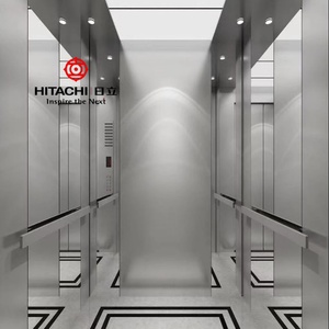 Ascenseur domestique certifié CE Hitachi, design moderne, prix bas, ascenseurs résidentiels pour 3-4 personnes, pour hôtel - Product Image 4