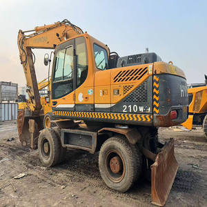 Excavadora de Ruedas Usada Hyundai 210W-9 Modelo 2018 Fabricada en Corea con Motor PLC, Caja de Cambios, Bomba, Rodamiento, Capacidad de la Cuchara de 1.34m3 - Product Image 1