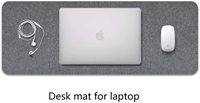 Tapis de bureau personnalisé en feutre épais de 3 mm, tapis de protection antidérapant pour bureau, tapis de jeu écologique 800x400 mm, accessoire de décoration de table
