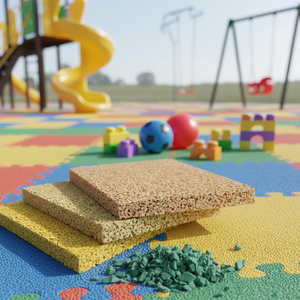 Gránulos de caucho EPDM SBR para pavimento de pista de atletismo PIP, canchas de baloncesto, interiores/exteriores, ecológicos, resistentes a los rayos UV - Product Image 6