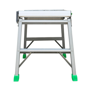 Plateforme de travail pliable en aluminium à plateau large pour le lavage de voitures, le detailing, le nettoyage des fenêtres et la rénovation de la maison - Product Image 3