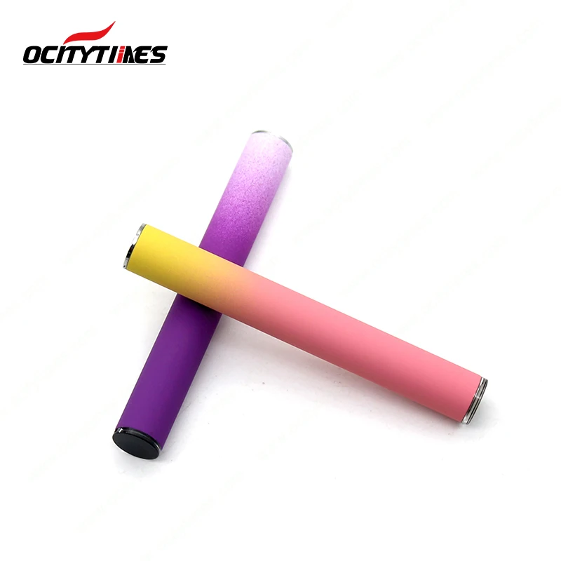 Custom Packaging 350mAh No Buttom Cool 10.5mm 510 CBD Oil Cartridge Battery