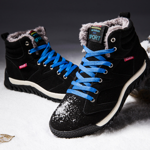 Scarpe invernali calzature in pelliccia calda alla caviglia Botas Hombre stivali da neve invernali antiscivolo <span class=keywords><strong>per</strong></span> gli uomini Sneakers in peluche - Product Image 4