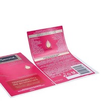 Sacs d'emballage alimentaire refermables en Mylar avec fermeture éclair, étanches, à plat, pour épices en poudre, sac en plastique avec étiquette