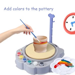 Máquina de Cerámica Eléctrica YiFan ZY110, Juego de Arcilla Blanda, STEM, Cognición, Pintura DIY, <span class=keywords><strong>Juguete</strong></span> para Niños, Fabricación de Cerámica Educativa en 3D - Product Image 2