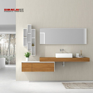 Lo último en espejo de tocador de maquillaje Vintage wengué de cristal para baño con escritorio <span class=keywords><strong>y</strong></span> silla - Product Image 4