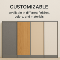 Panneau de cloison acoustique automatique pliable en métal, flexible, mobile, moderne, pour école, maison, bureau, salle de sport, insonorisant