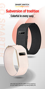 Bracelet intelligent H59 MAX+ en acier inoxydable sans écran, étanche 1ATM, avec suivi de la fréquence cardiaque, de l'oxygène sanguin (SpO2) et du sommeil, pour le sport, autonomie 5-10 jours - Product Image 3