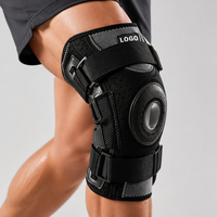 Aofit Hinge Pain Relief Leg Stabilizer Outdoor Sports Arthritis Meniscus Ligament Injury Protection Brace Walk Knee Support