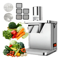 Automatische multifunctionele groentesnijder, -slicer, elektrische aardappel- en fruitsnijder, radijs-groentesnijmachine